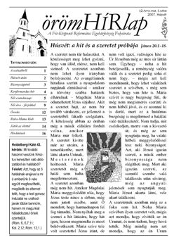 2007. Húsvét