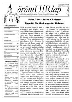 2007. Reformáció
