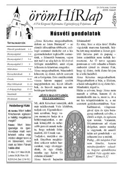 2009. Húsvét