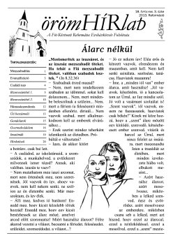 2013. Reformáció